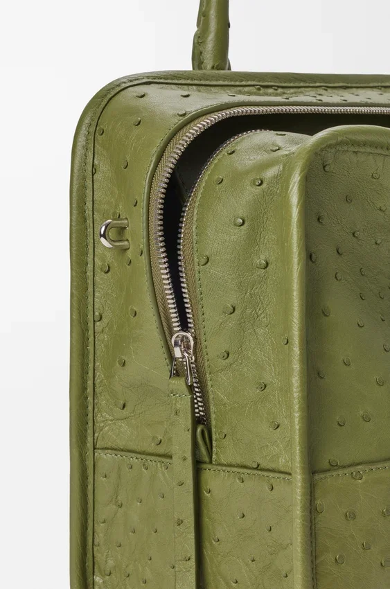 Large Amazona 180 Bag in Ostrich Large Amazona 180 Bag in Ostrich
