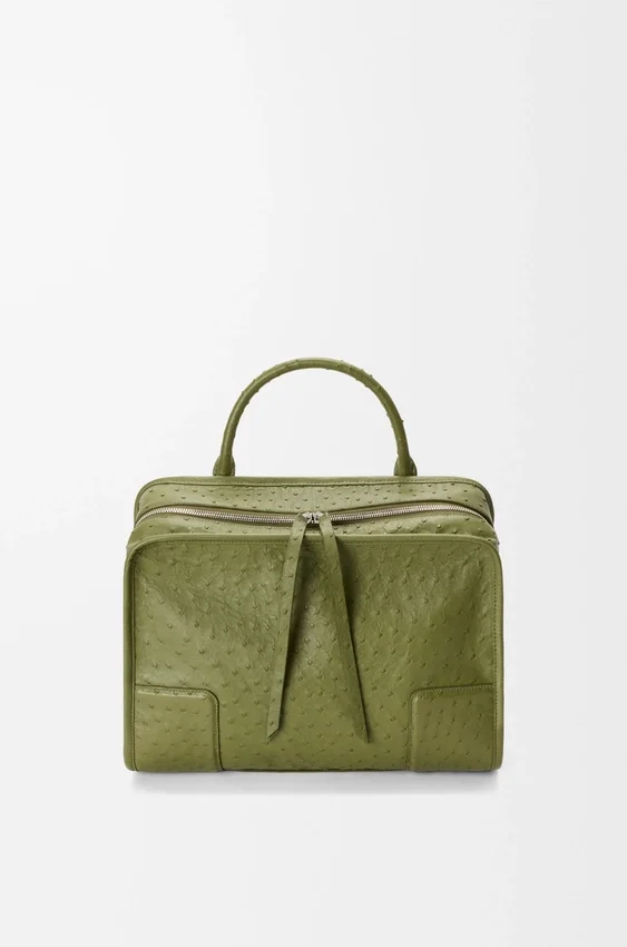 Large Amazona 180 Bag in Ostrich Large Amazona 180 Bag in Ostrich