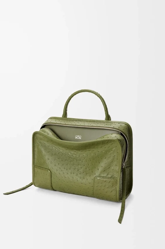 Large Amazona 180 Bag in Ostrich Large Amazona 180 Bag in Ostrich