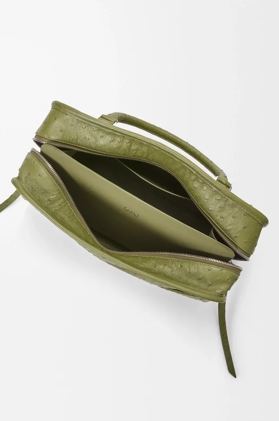 Large Amazona 180 Bag in Ostrich Large Amazona 180 Bag in Ostrich