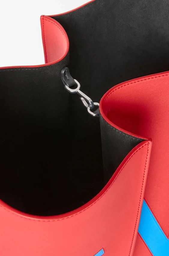 Large Bilbao Bucket Oversized Logo in Smooth Calfskin Large Bilbao Bucket Oversized Logo in Smooth Calfskin