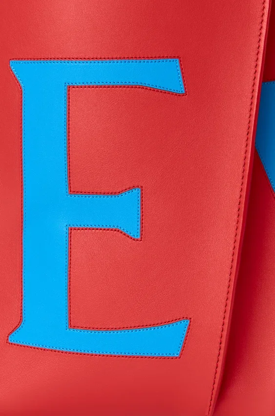 Large Bilbao Bucket Oversized Logo in Smooth Calfskin Large Bilbao Bucket Oversized Logo in Smooth Calfskin