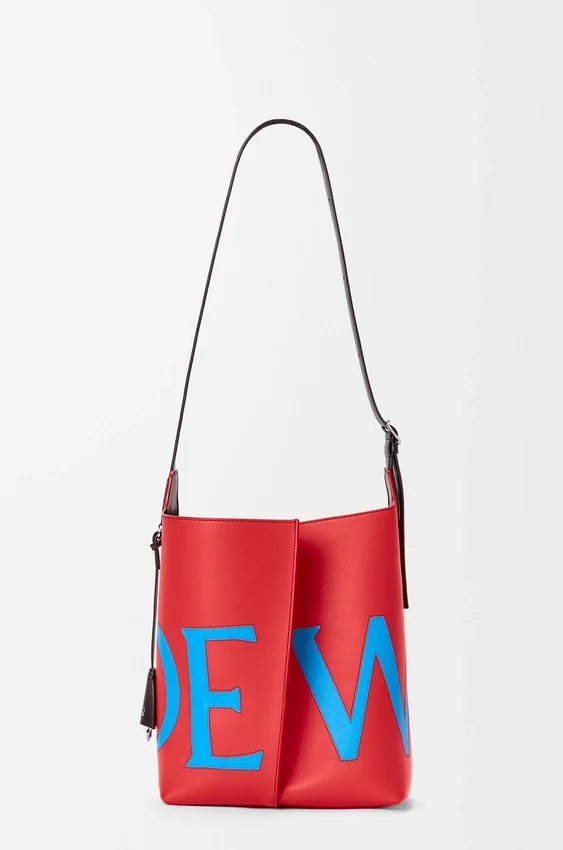 Large Bilbao Bucket Oversized Logo in Smooth Calfskin Large Bilbao Bucket Oversized Logo in Smooth Calfskin