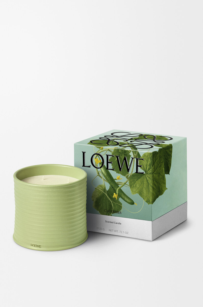 Large Cucumber Candle Large Cucumber Candle