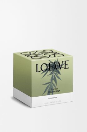 Large Marihuana Candle