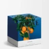 Large Orange Blossom Candle