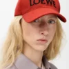 Loewe Cap in Cotton Canvas