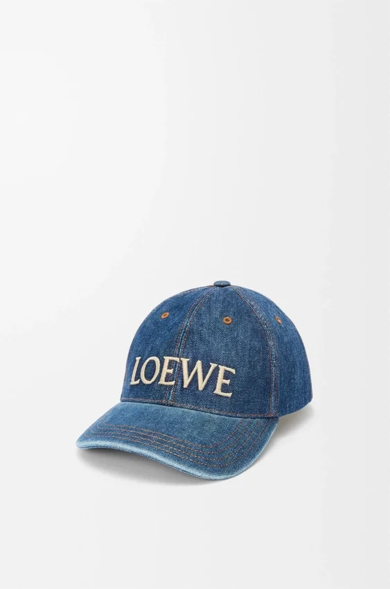 Loewe Cap in Denim Loewe Cap in Denim