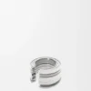 Loewe Graphic Ring in Sterling Silver