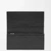 Long Horizontal Wallet in Soft Grained Calfskin