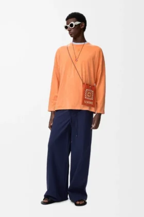Long Sleeve T-Shirt in Cotton