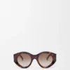 Maxi Anagram Butterfly Sunglasses