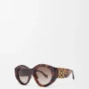 Maxi Anagram Butterfly Sunglasses