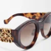Maxi Anagram Butterfly Sunglasses