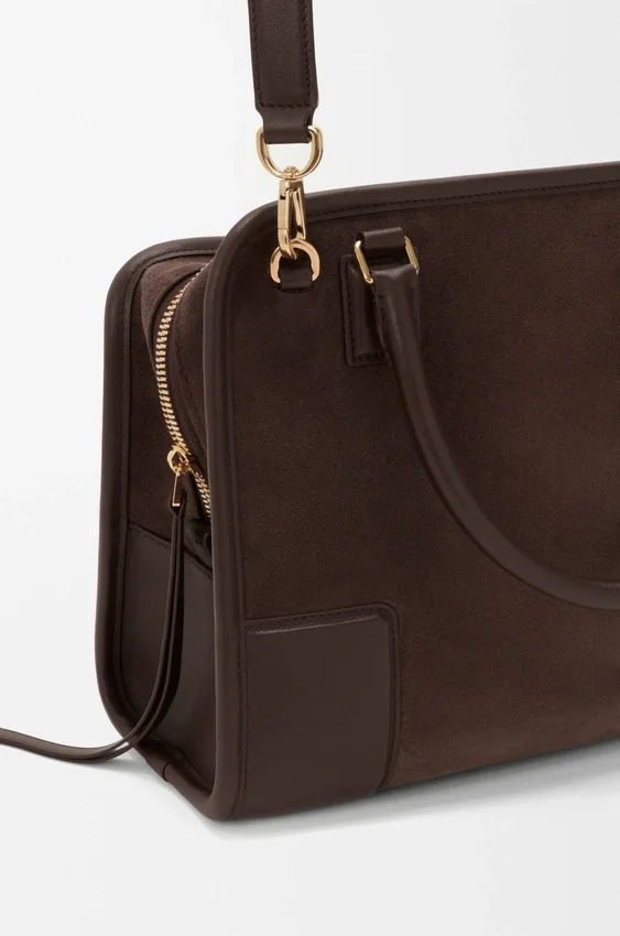 Medium Amazona 180 Bag in Suede Medium Amazona 180 Bag in Suede