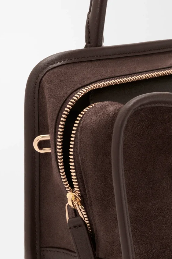 Medium Amazona 180 Bag in Suede Medium Amazona 180 Bag in Suede
