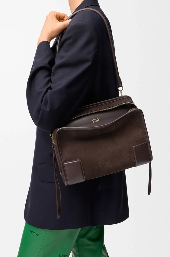 Medium Amazona 180 Bag in Suede Medium Amazona 180 Bag in Suede
