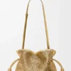 Medium Flamenco Clutch in Laminated Lambskin