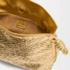 Medium Flamenco Clutch in Laminated Lambskin