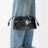 Medium Flamenco Purse in Hagfish