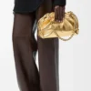 Medium Flamenco Purse in Laminated Lambskin