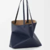 Medium Horizontal Puzzle Fold Tote in Soft Grained Calfskin
