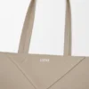 Medium Horizontal Puzzle Fold Tote in Soft Grained Calfskin