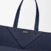 Medium Horizontal Puzzle Fold Tote in Soft Grained Calfskin