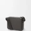 Medium Pebble Messenger Bag in Smooth Calfskin
