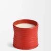 Medium Tomato Leaves Candle