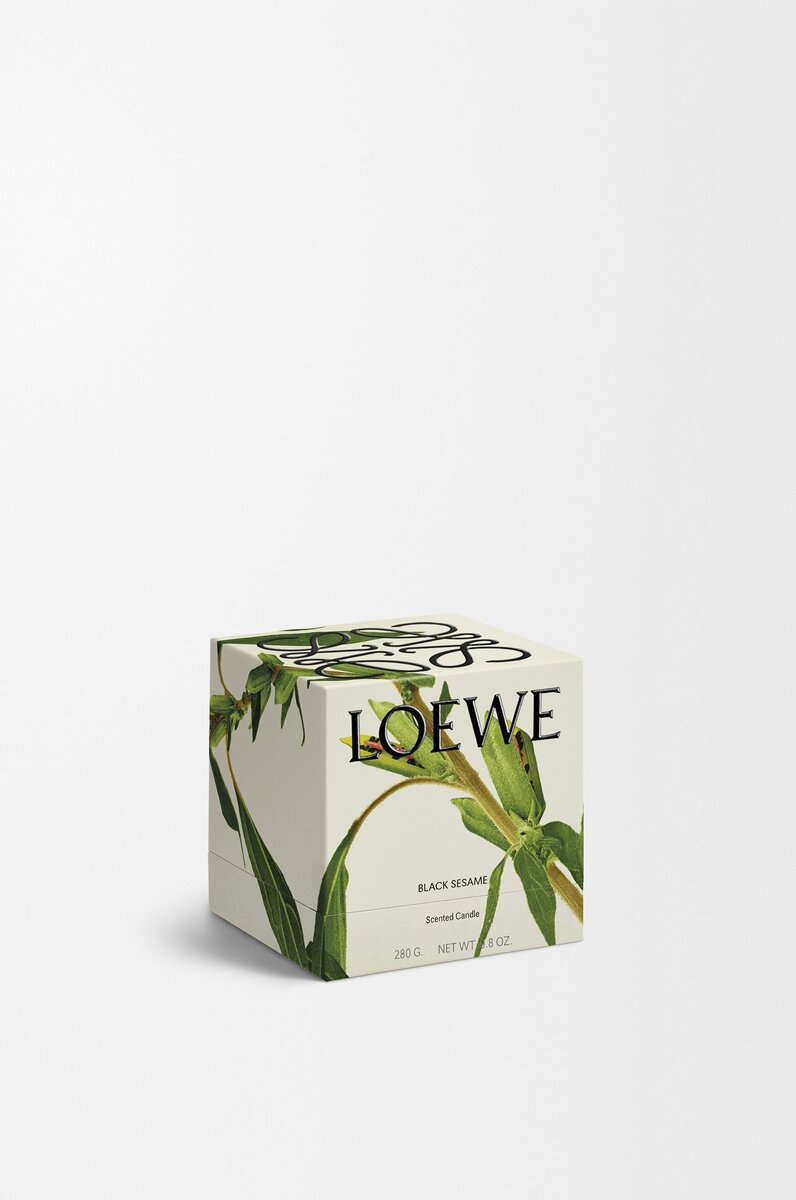 Midi Black Sesame Candle Midi Black Sesame Candle