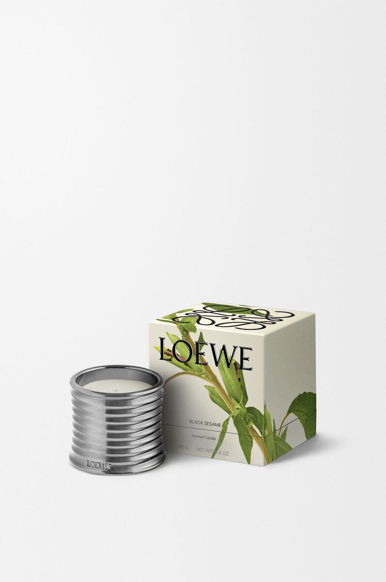 Midi Black Sesame Candle Midi Black Sesame Candle