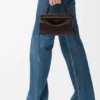 Mini Amazona 180 Bag in Suede