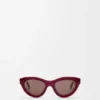 Mini Anagram Cateye Sunglasses