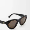 Mini Anagram Cateye Sunglasses