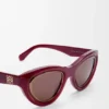Mini Anagram Cateye Sunglasses