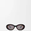 Mini Anagram Oval Sunglasses