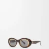 Mini Anagram Oval Sunglasses