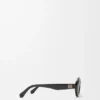 Mini Anagram Oval Sunglasses