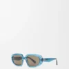 Mini Anagram Steps Rectangular Sunglasses