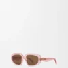 Mini Anagram Steps Rectangular Sunglasses
