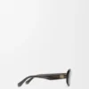 Mini Anagram Steps Rectangular Sunglasses