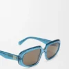 Mini Anagram Steps Rectangular Sunglasses