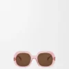Mini Anagram Steps Square Sunglasses