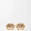Mini Anagram Steps Square Sunglasses