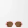 Mini Anagram Steps Square Sunglasses