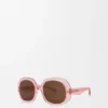 Mini Anagram Steps Square Sunglasses