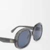 Mini Anagram Steps Square Sunglasses