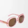 Mini Anagram Steps Square Sunglasses