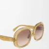 Mini Anagram Steps Square Sunglasses